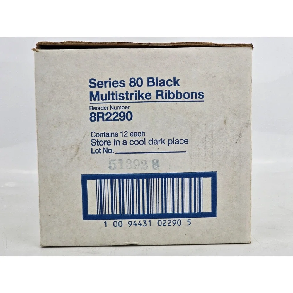 8 Lot NOS - DIABLO SUPPLIES 8R2290 SERIES 80 BLACK MULTISTRIKE RIBBON